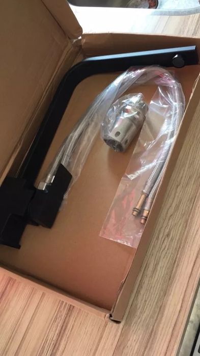 Em stock torneira / misturadora preta de bancada