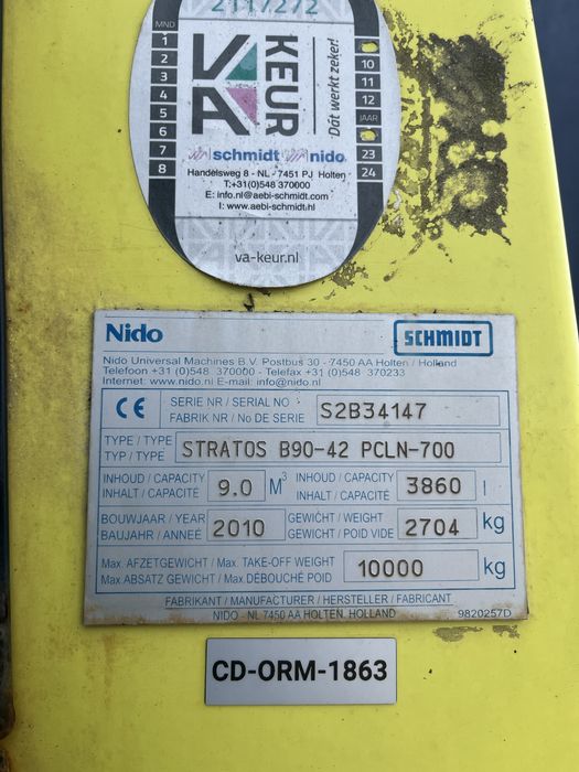 Piaskarko-solarka SCHMIDT STRATOS NIDO piaskarka zimowe utrzymanie