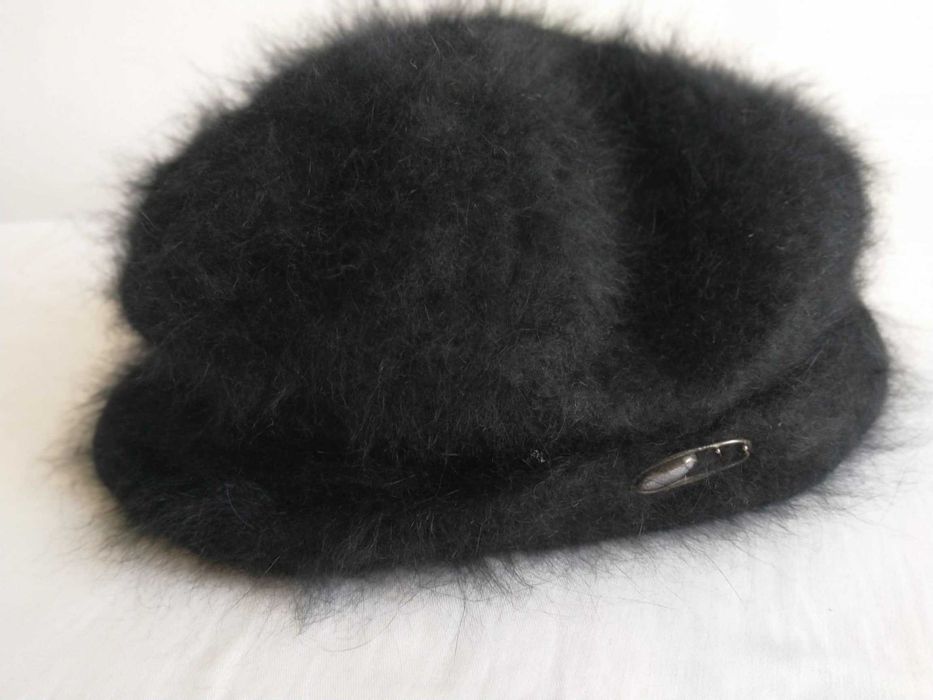 czapka kapelusz angora