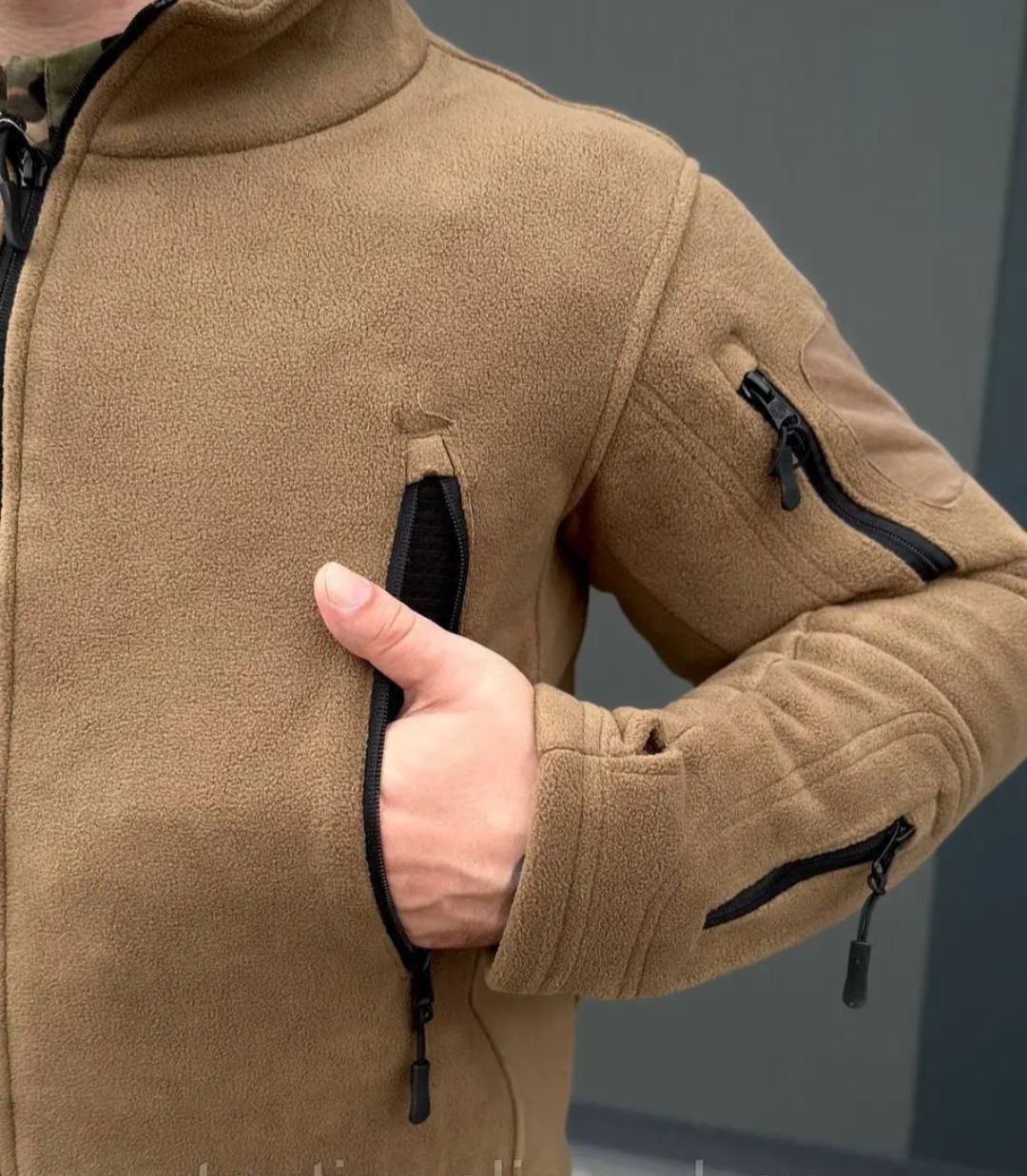 Кофта Heater's тактическая флис койот р. 4XL