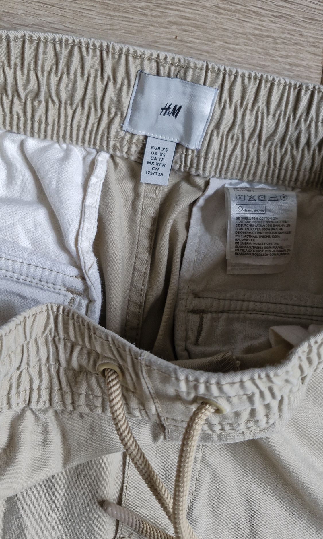 Spodnie * Bojówki * H & M * XS