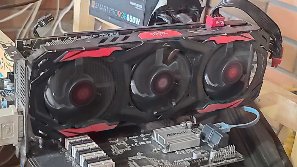 Видеокарта AMD Radeon RX 580 8GB PowerColor Red Devil