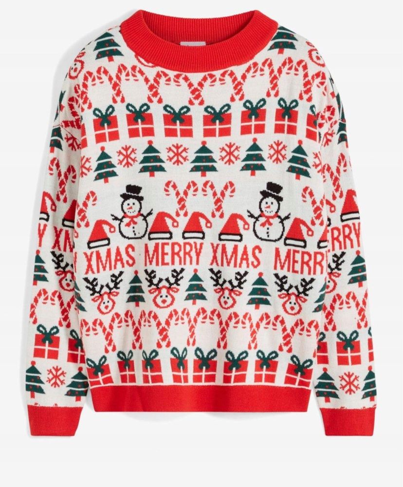 Sweter świąteczny Bonprix 50