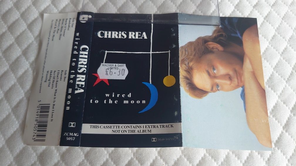 Chris Rea WIRED To The Moim kaseta audio magnetofonowa UK edition