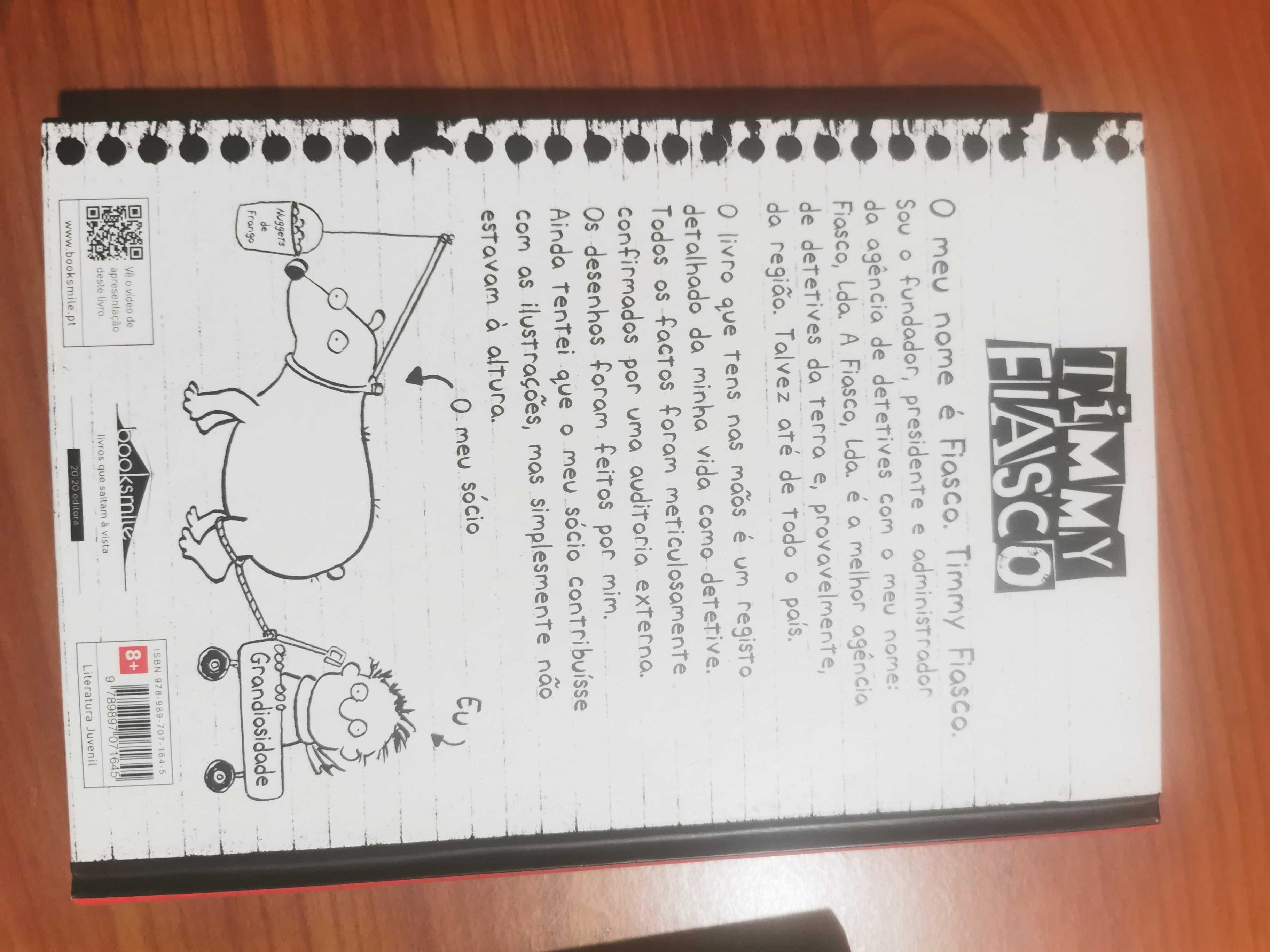 Livro Timmy Fiasco