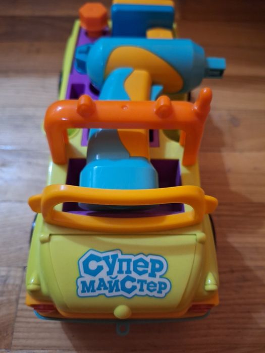 Машина Limo toy "Ваговозик" з інструментами