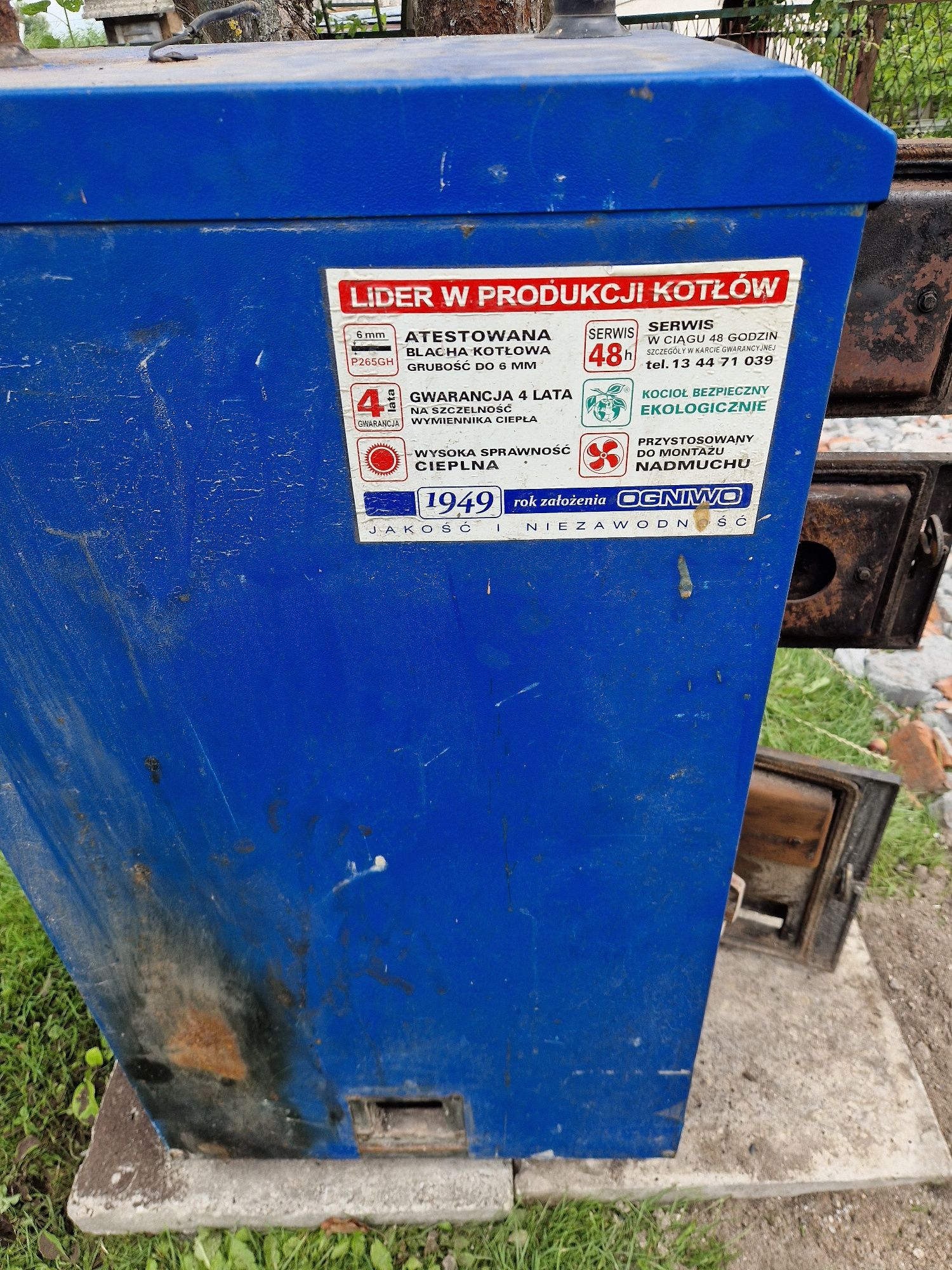 Piec na węgiel srzewo Ogniwo 17kw