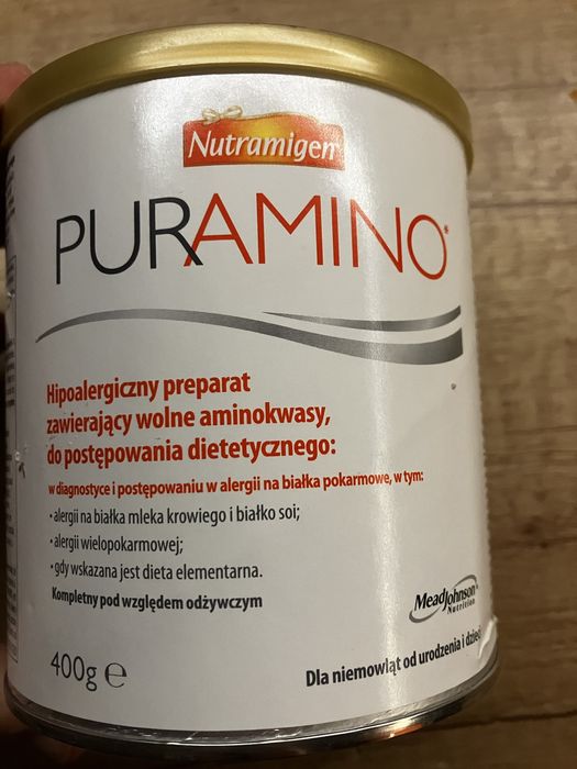 Okazja mleko Nutamigen Puramino 400g