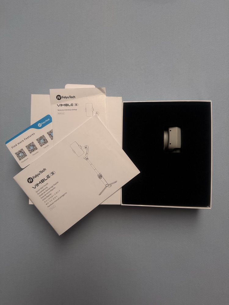 FeiyuTech Vimble 3 – Gimbal do smartfona, jak nowy!