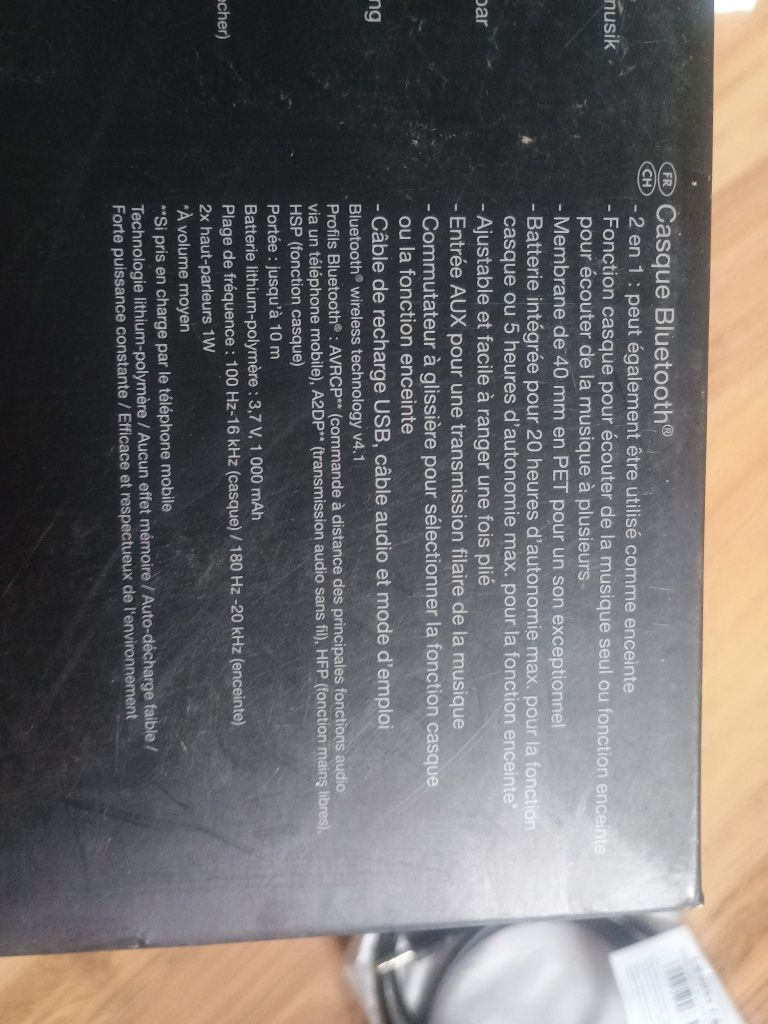 Słuchawki bluetooth silvercrest SKBA 2 A 1, bezprzewodowe nowe.