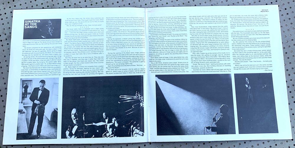 Frank Sinatra - Sinatra At The Sands - 2x LP