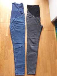spodnie jeansowe ciążowe H&M, r. 38