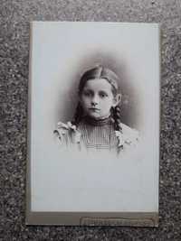 Stare zdjęcia/fotografie dzieci na tekturce,lata 1900, Nowy Sącz