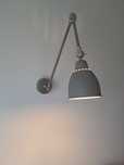 Lampa ścienna 2szt italux sonny kinkiet szara