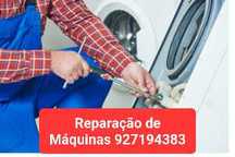 Reparação de Máquinas de Lavar e Secar