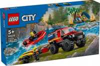 LEGO City Terenowy wóz strażacki z łodzią ratunkową 60412