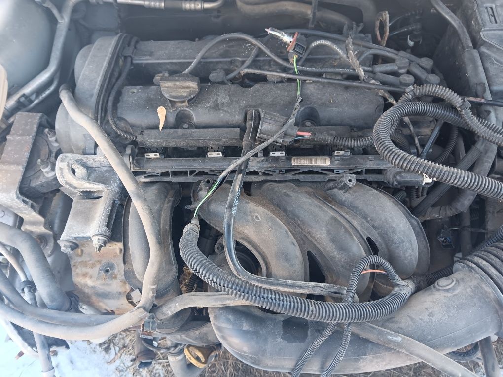Ford Focus mk2 silnik kompletny z osprzętem 1.6 c-max s-max ELH00