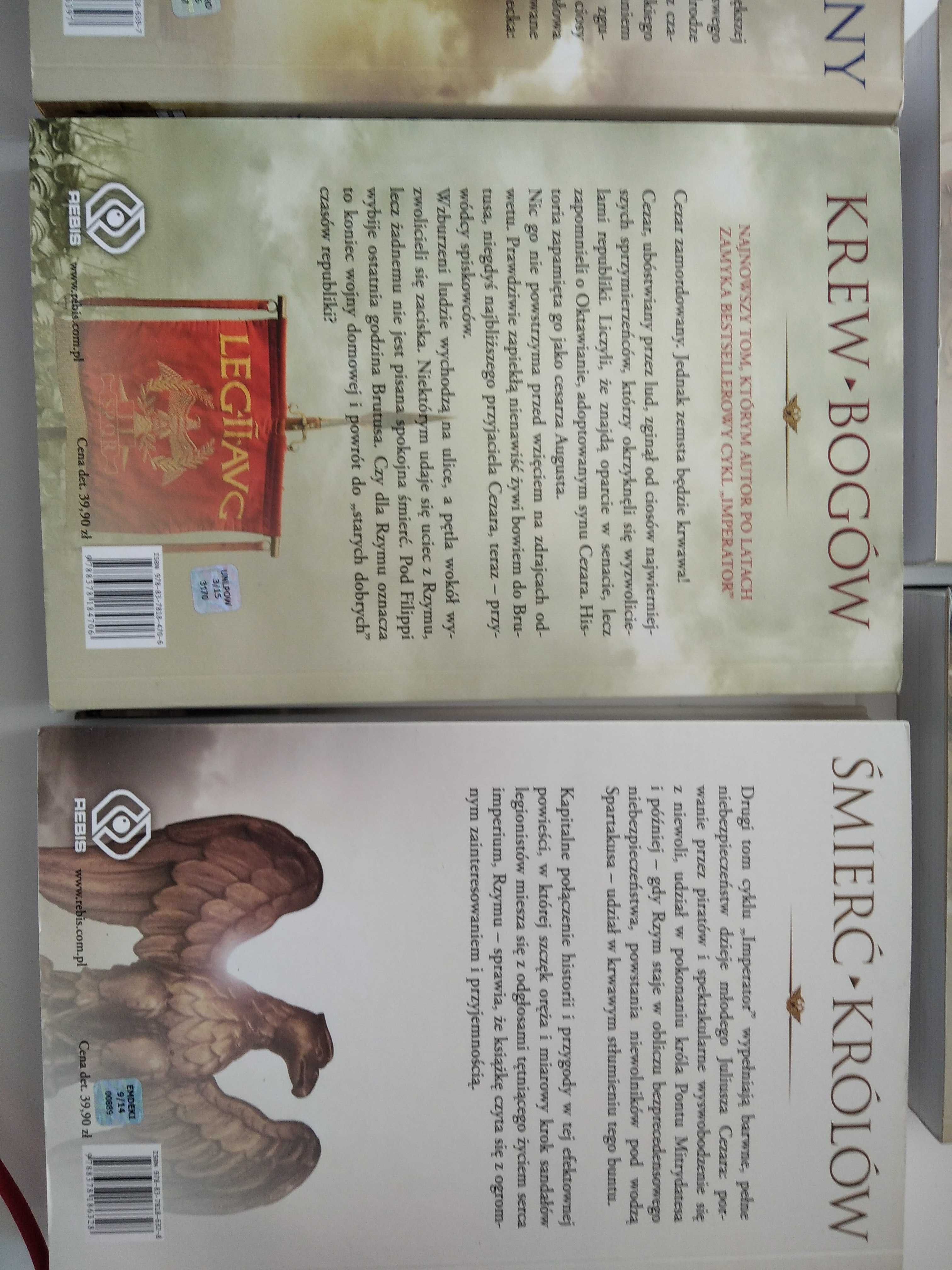 Conn Iggulden Cykl Imperator tomy 1-5 Komplet bdb-.
