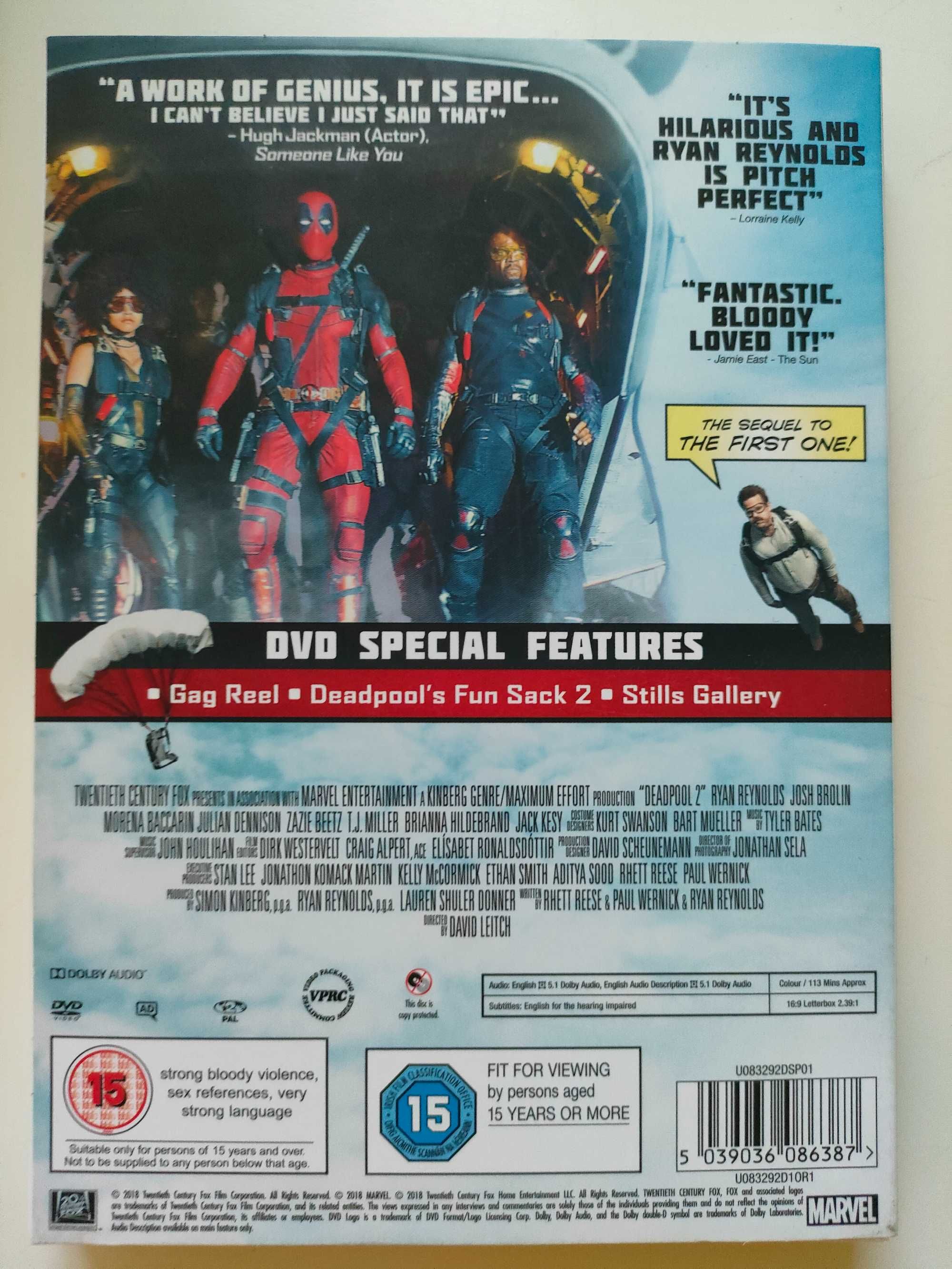 Deadpool 2 [DVD]