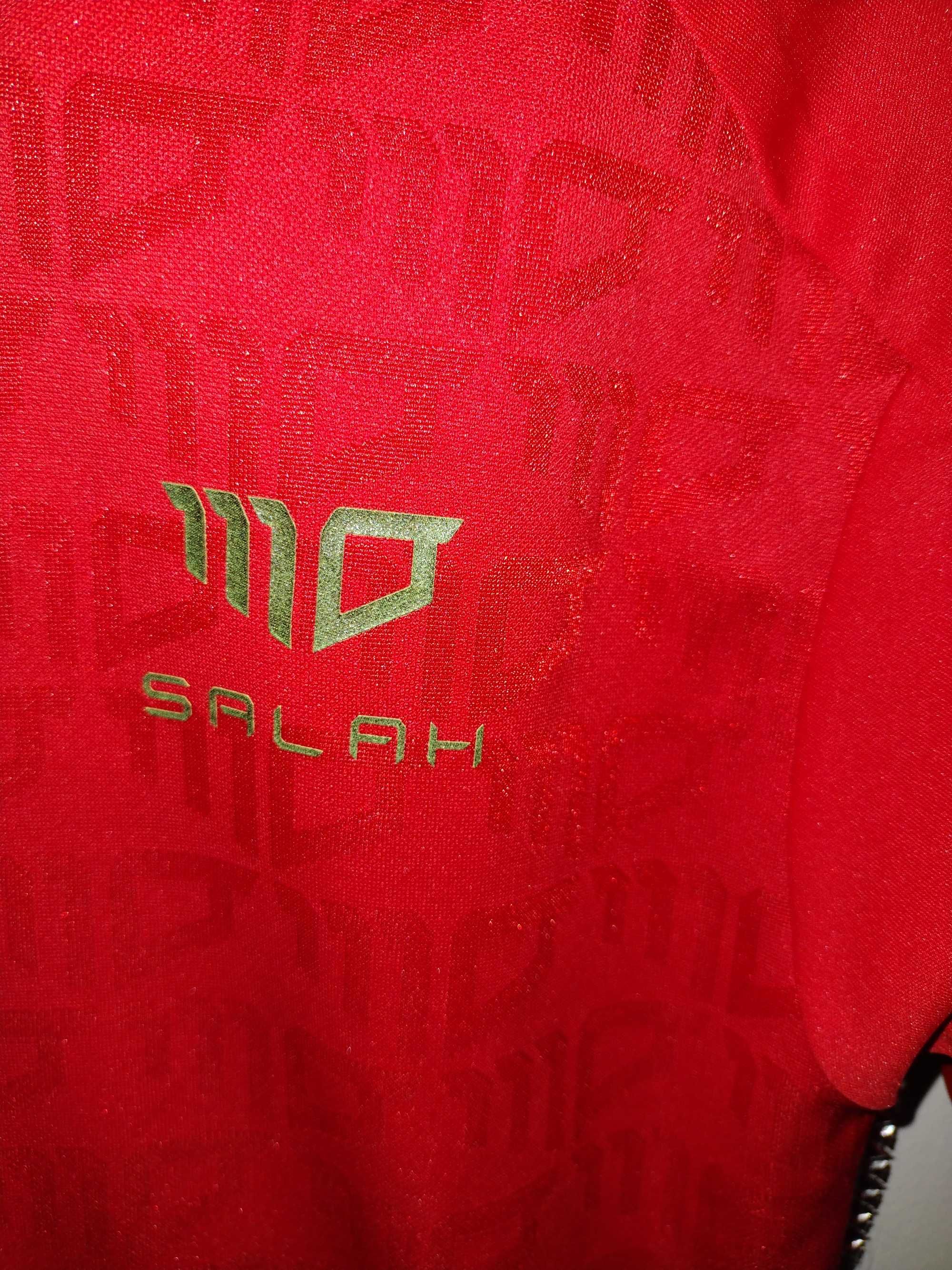 Koszulka funkcyjna Adidas Salach Czerwony Złoty Biały