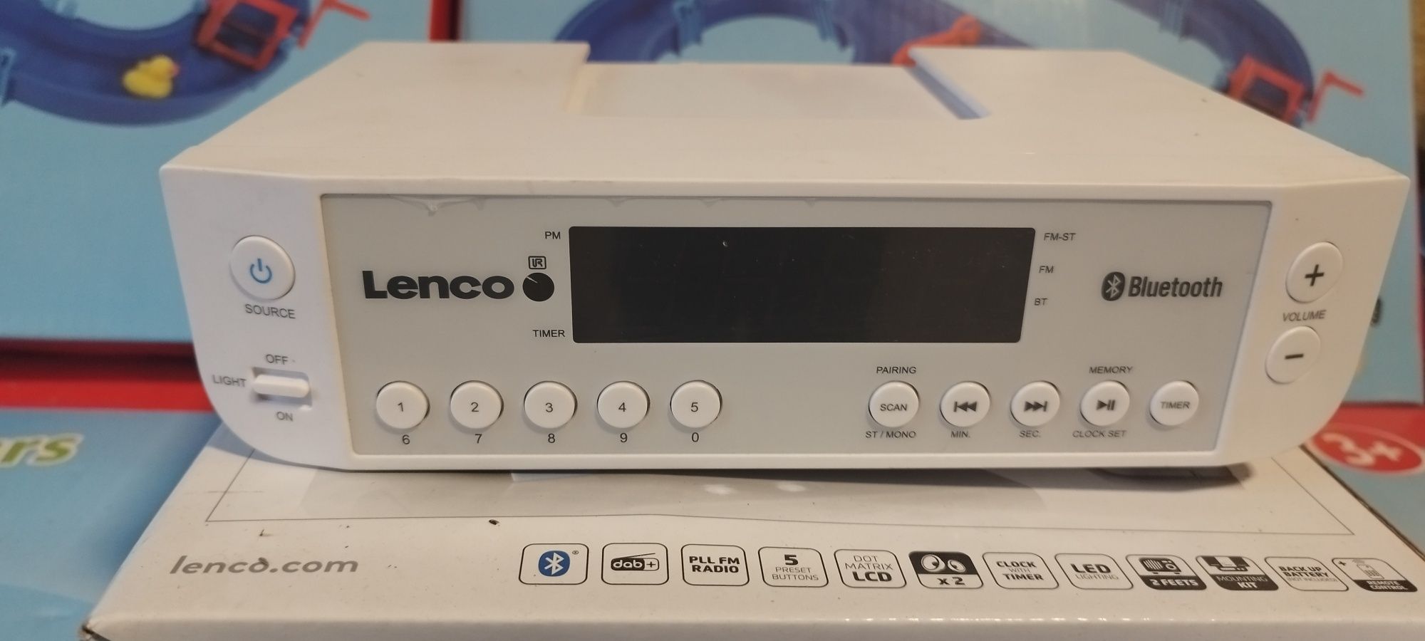 Radio kuchenne Lenco z Bluetooth