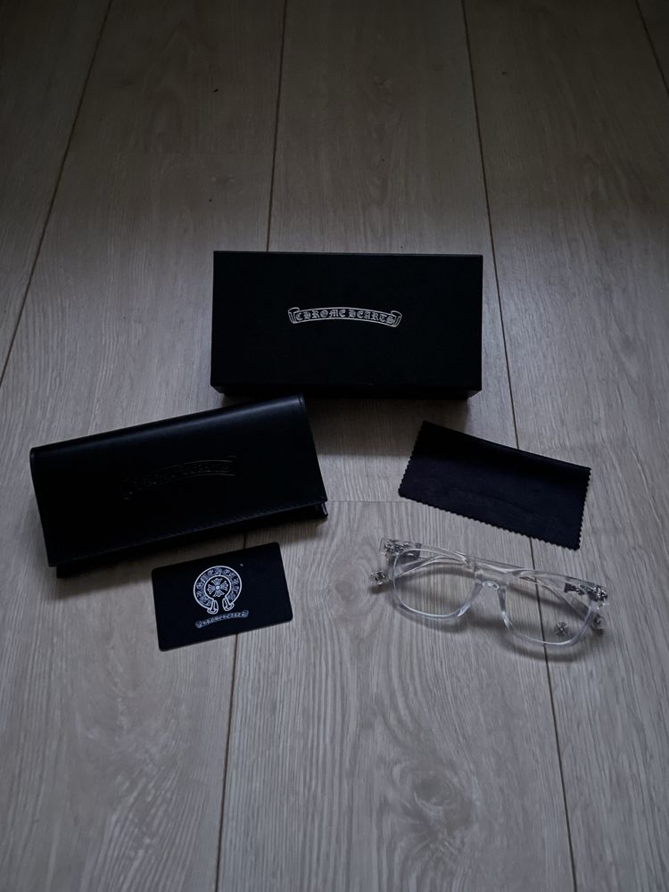 Oculos transparentes Chrome Hearts