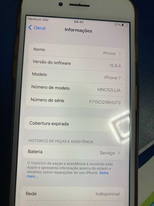 Iphone 7, em perfeitas condições