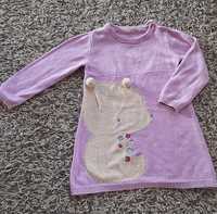 Тёплое вязаное платье 3-4 года Mothercare