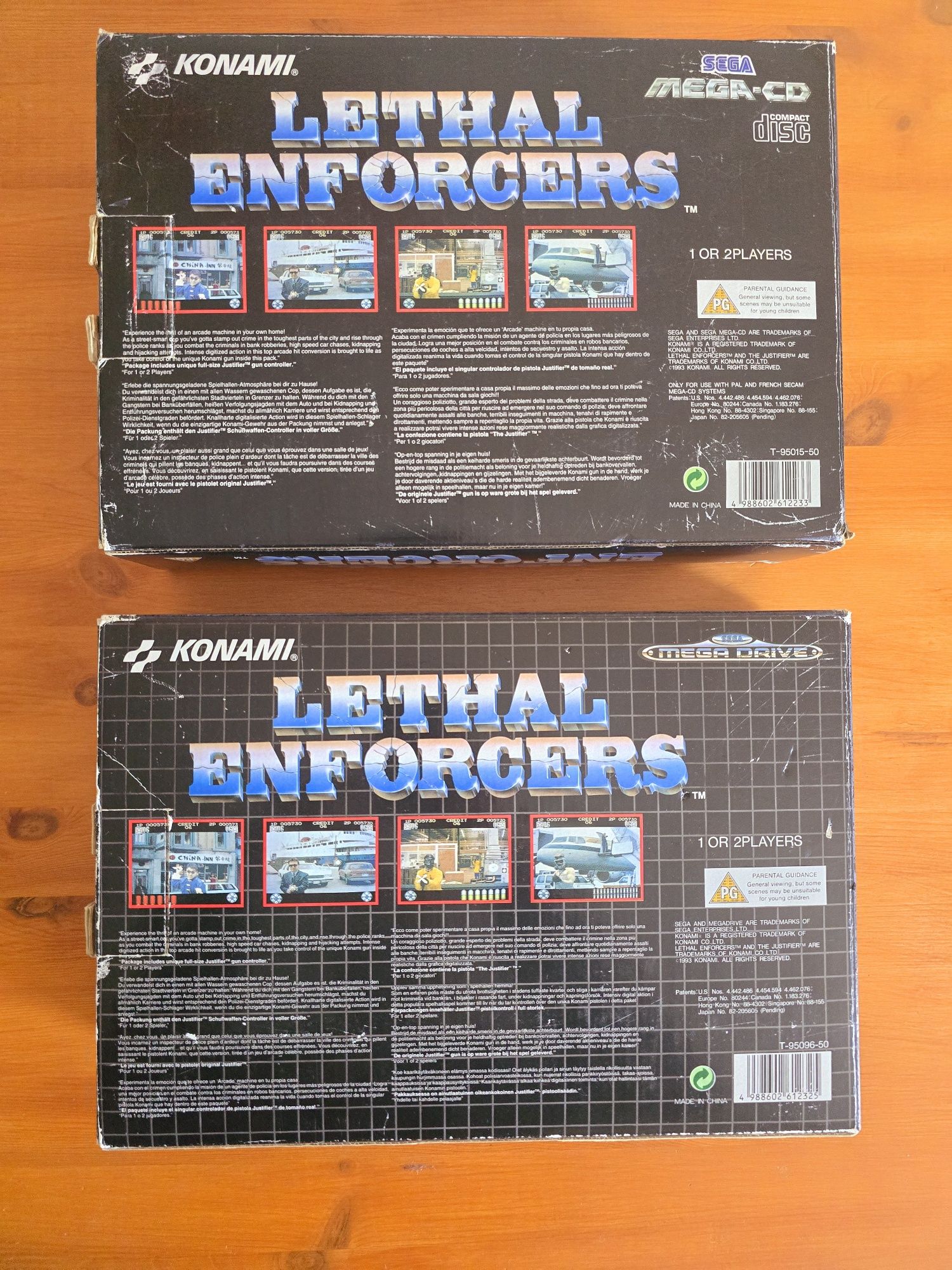 Lethal Enforcers para Mega Drive e Mega CD
