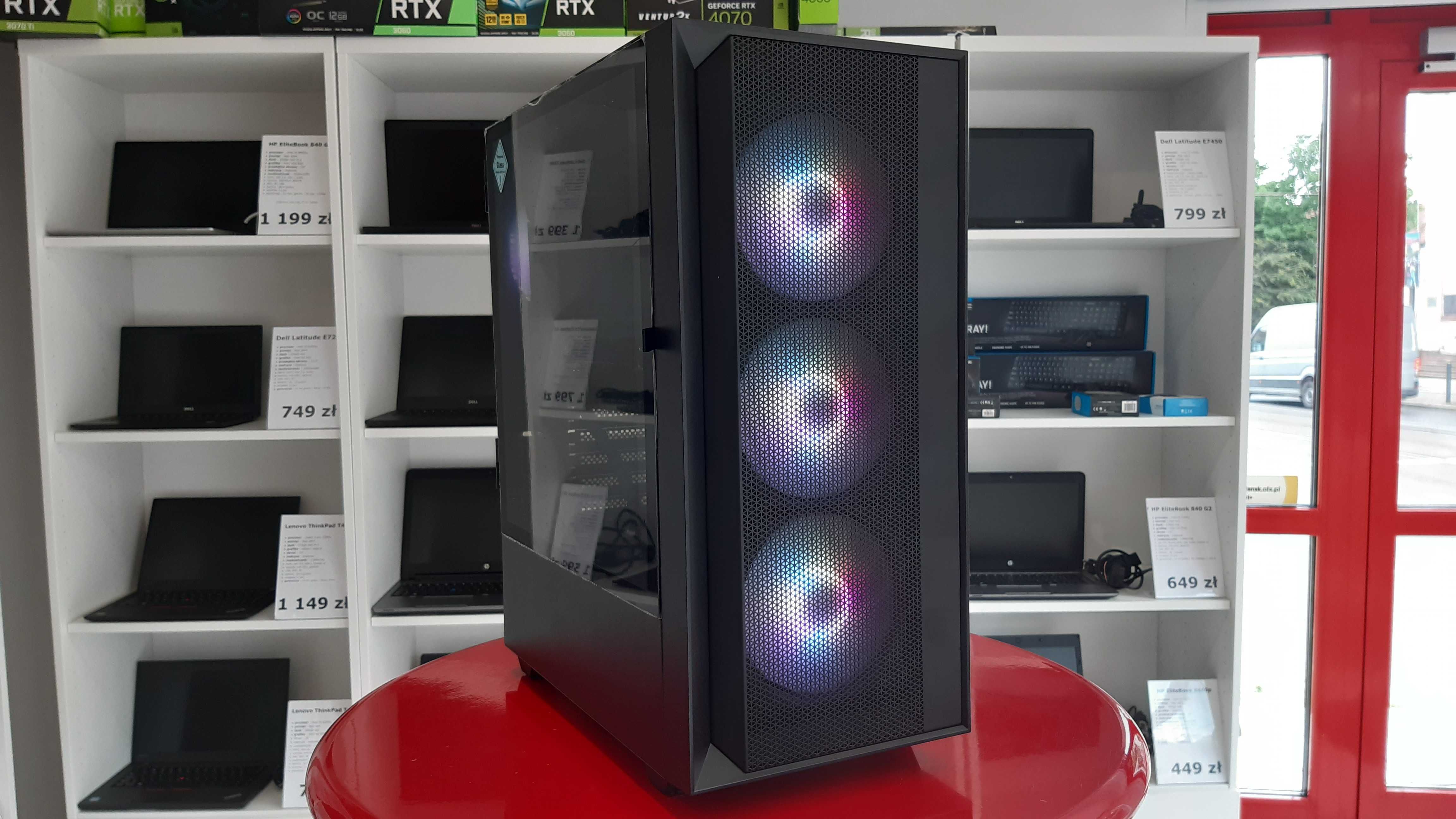 Nowy Komputer Gamingowy i5-14400f 16GB/512SSD Radeon RX6600 FV23 Raty
