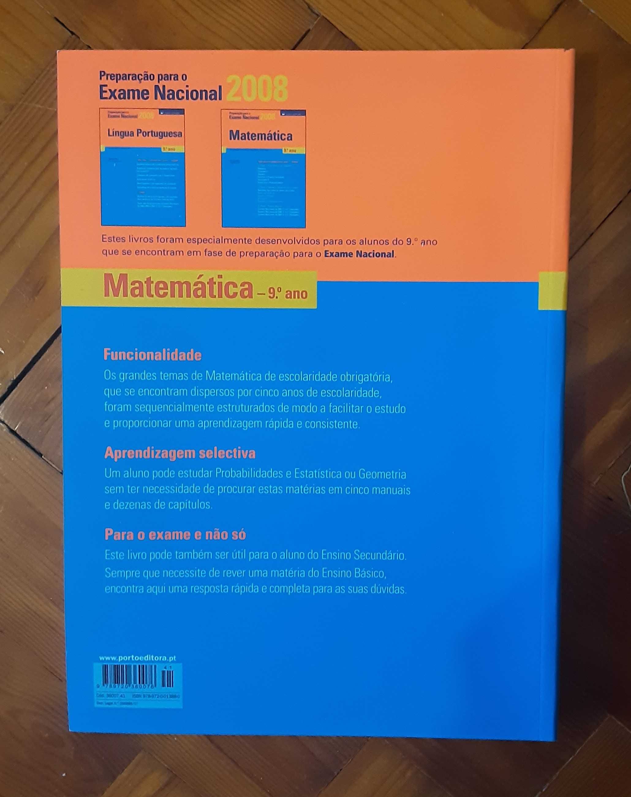Livro Preparação para o Exame Nacional - Matemática - 9º Ano