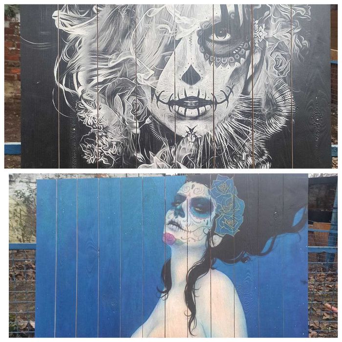 Продам картини на дошках в стилі лофт