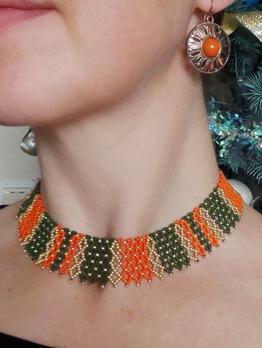 Силянка з японського бісеру.