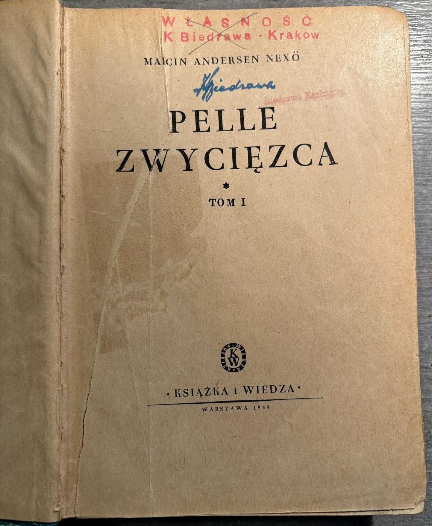 Pelle zwycięzca t. I