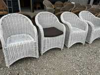 Riviera maison fotele gruby rattan