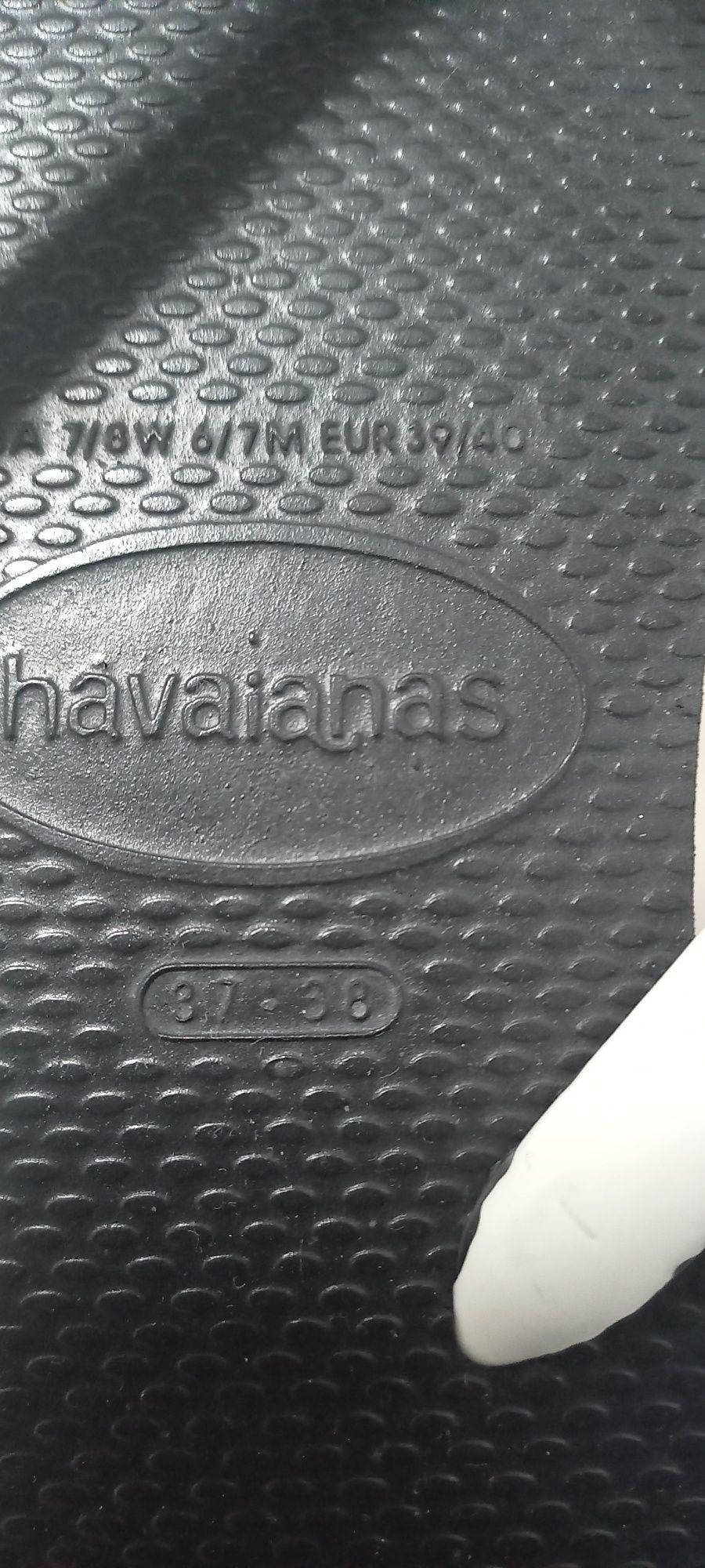 Chinelos Havainas pretas 37-38