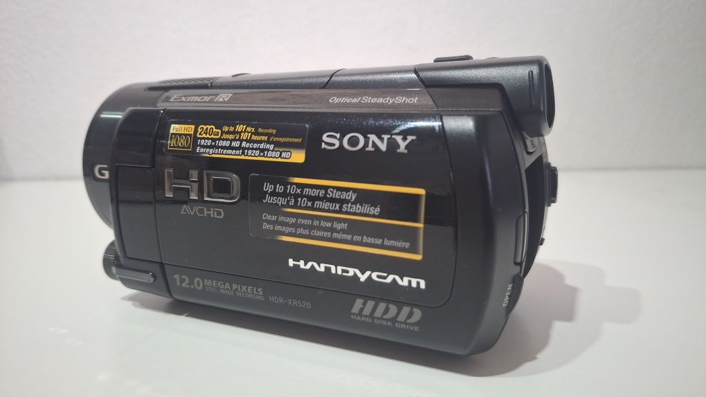 Sony Handycam camera de video camcorder XR520VE IMACULADA
