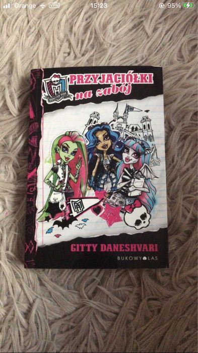Monster high książka przyjaciółki na zabój