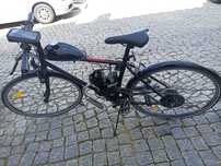 Vendo Bicicleta BTwin Network com Motor dois tempos - Perfeitas Condiç