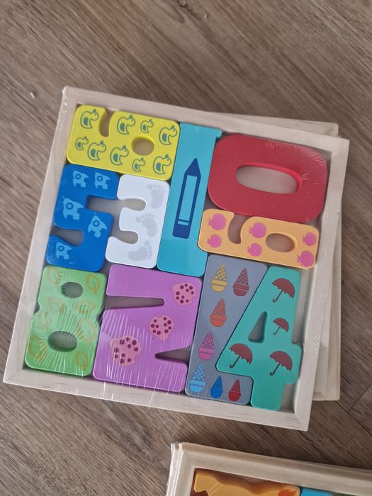 Klocki układanka puzzle