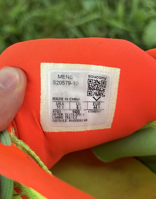 Saucony Ride 13 (28,5) кросівки для бігу салатові сітка легкі бігові
