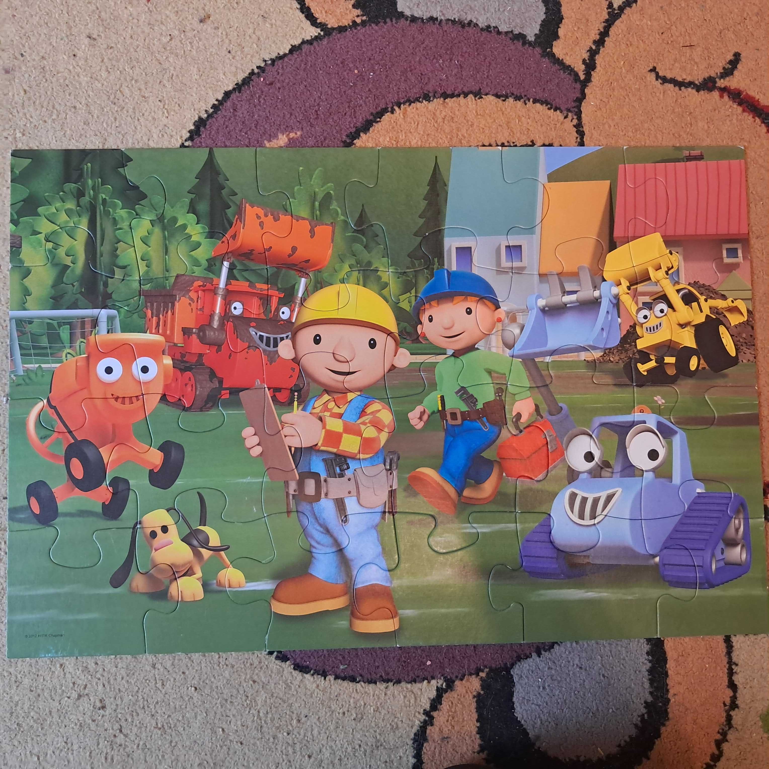 Puzzle Bob Budowniczy 24 elementy duże