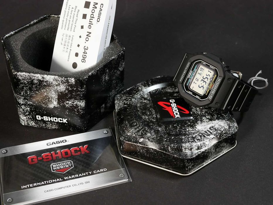 Casio Solar G-5600UE-1DR (GW-M5610U) с новым модулем