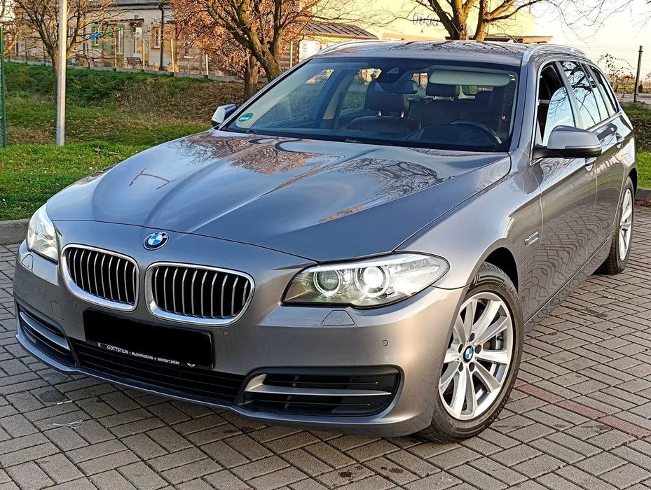 BMW Seria 5 525D Full Opcja , Brązowe Skóry , Head Up , Led , El. Klapa , Polecam