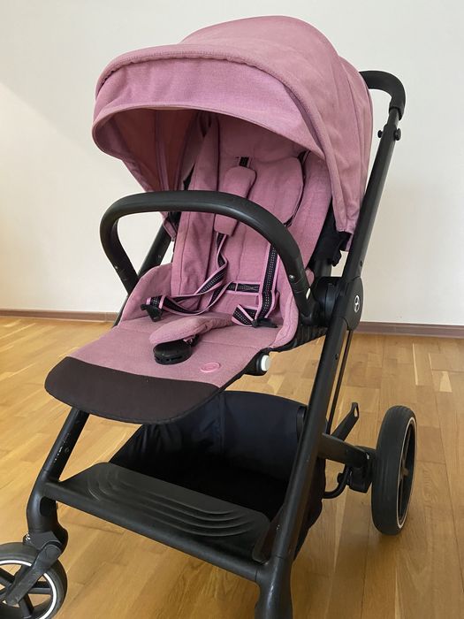 Коляска Cybex Balios S Lux SLV 2 в 1 Magnolia Pink