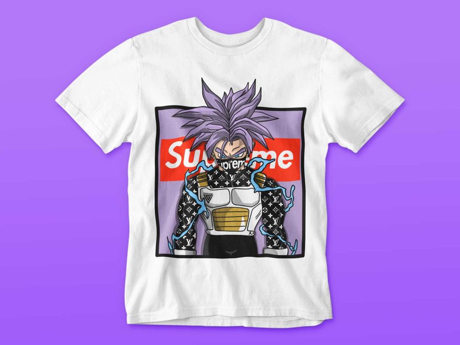 T-Shirt Personalizada Trunks Supreme Dragon Ball Z #2017