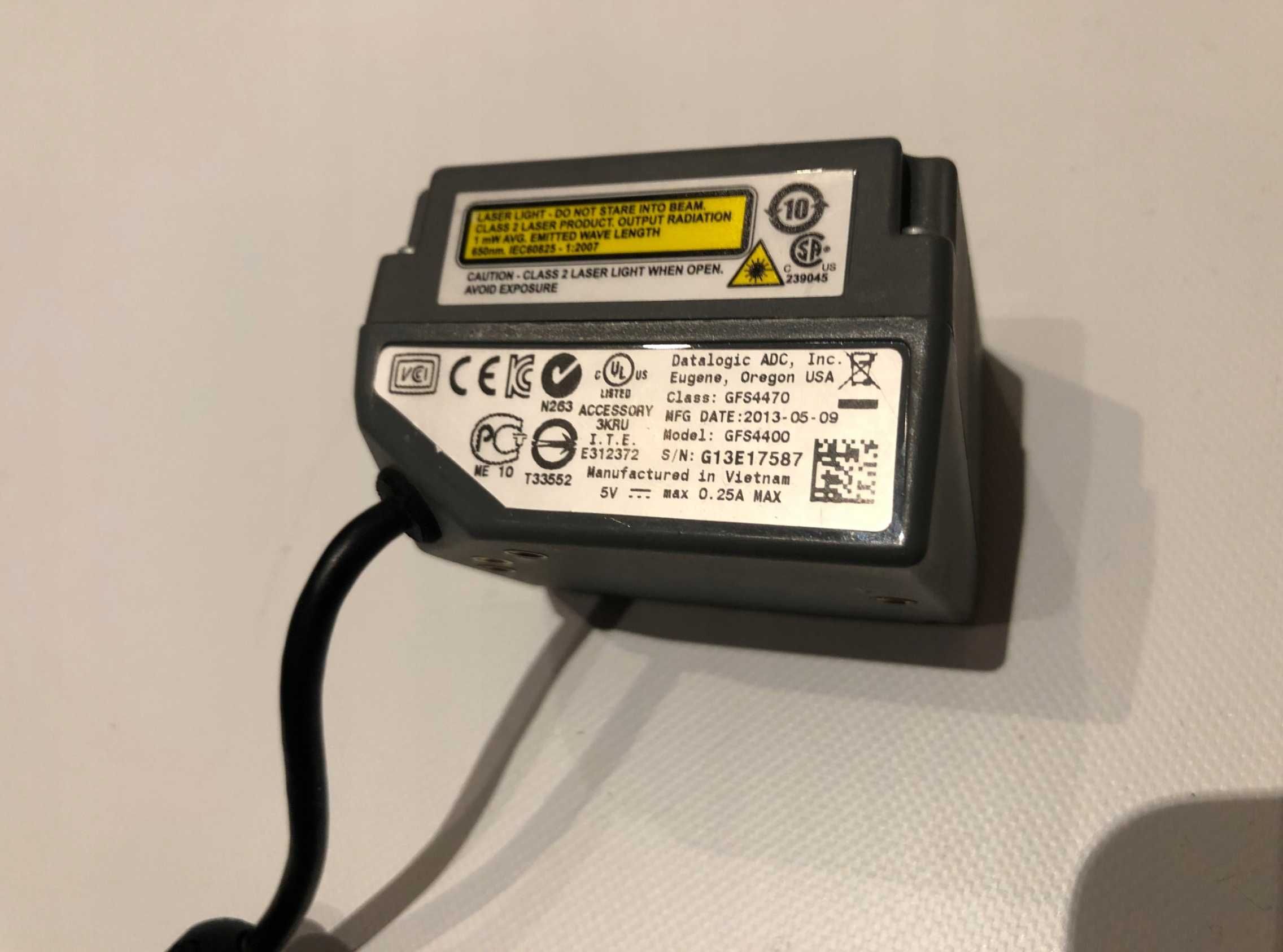 Skaner kodów kreskowych Datalogic GFS4470 USB