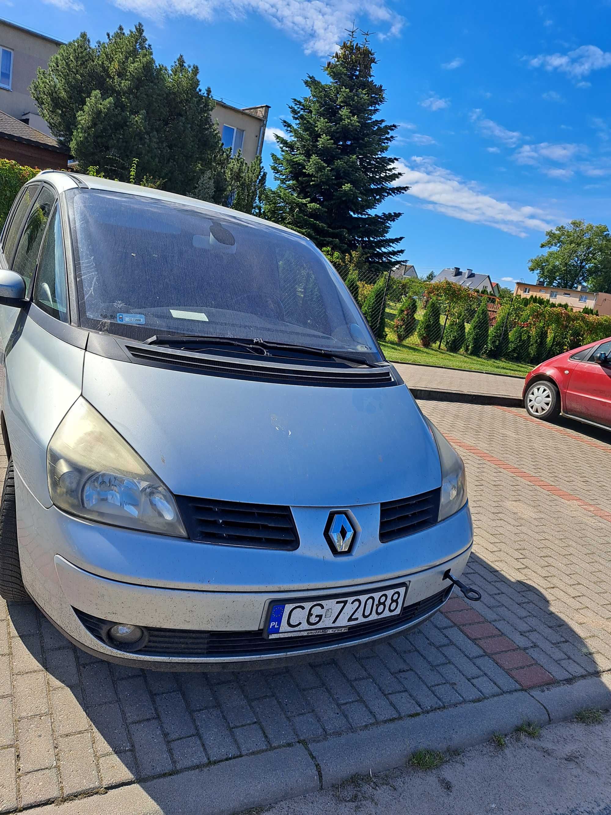 Renault espace IV 4 1.9dci 120km teb64 f9k słupek skrzynia maska egr