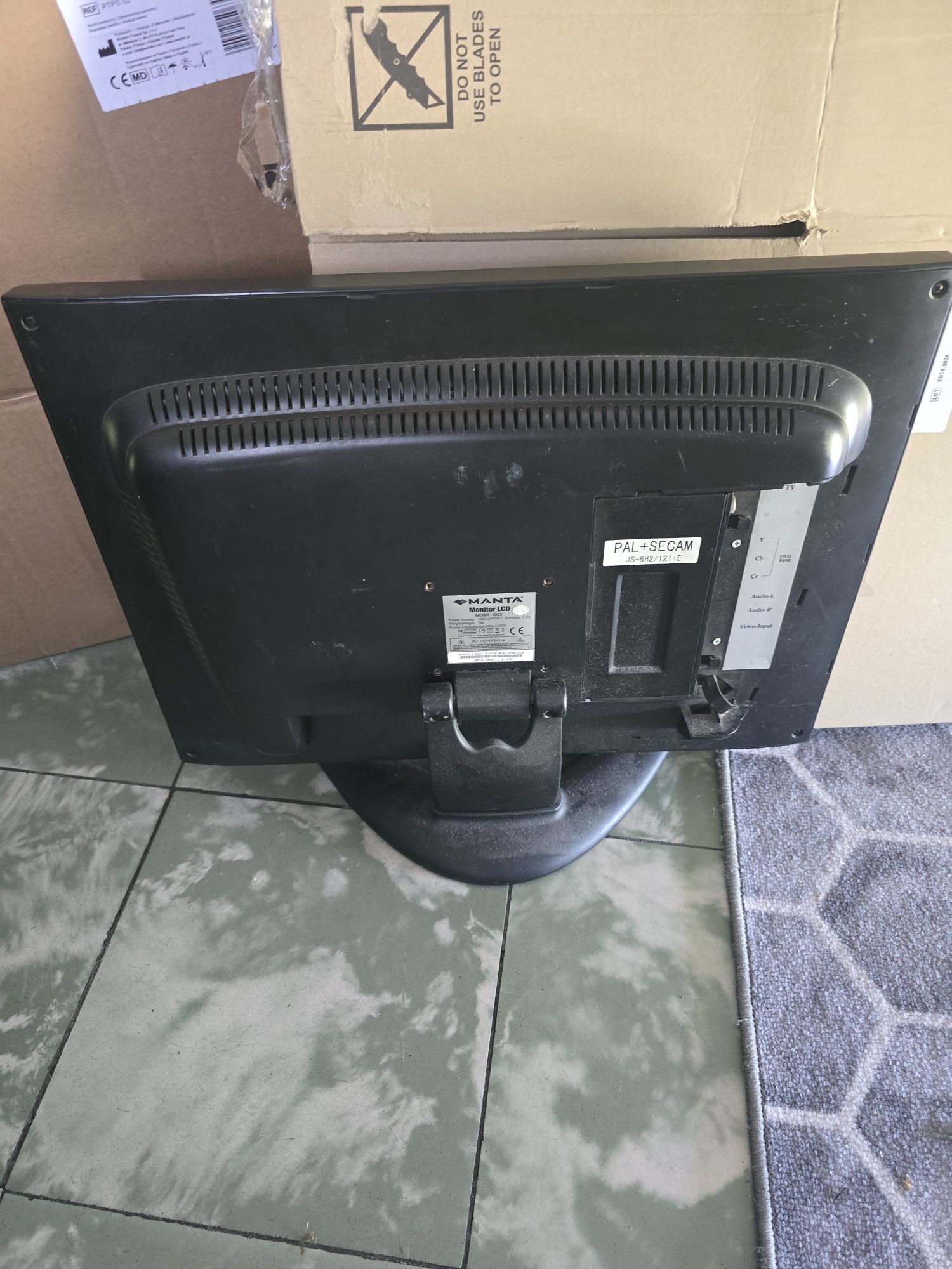 Monitor LCD manta