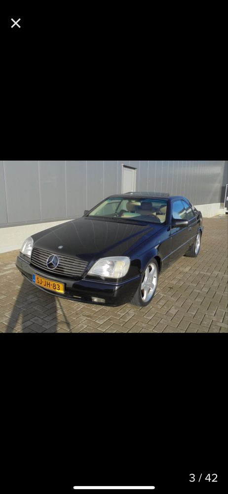 Mercedes W140 S 600 V12 COUPE